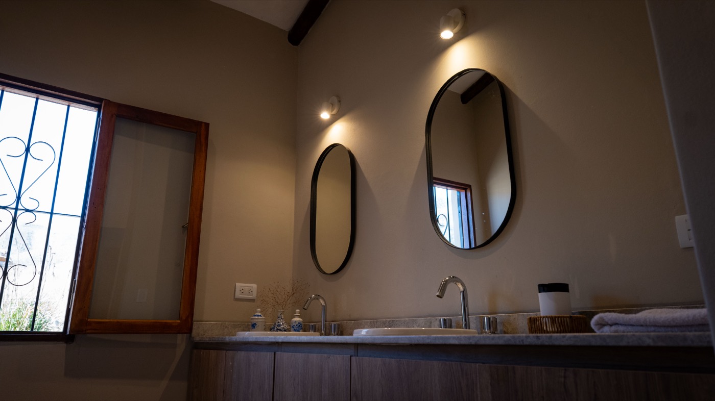 Baño con doble bacha